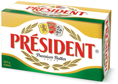 Président Butter — top exported SKU